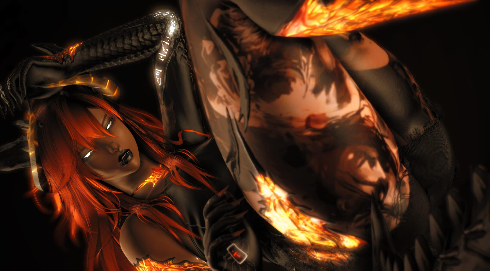 Private Tattoo/Horn diffuse [Glowing Citrine Scale Mashup]