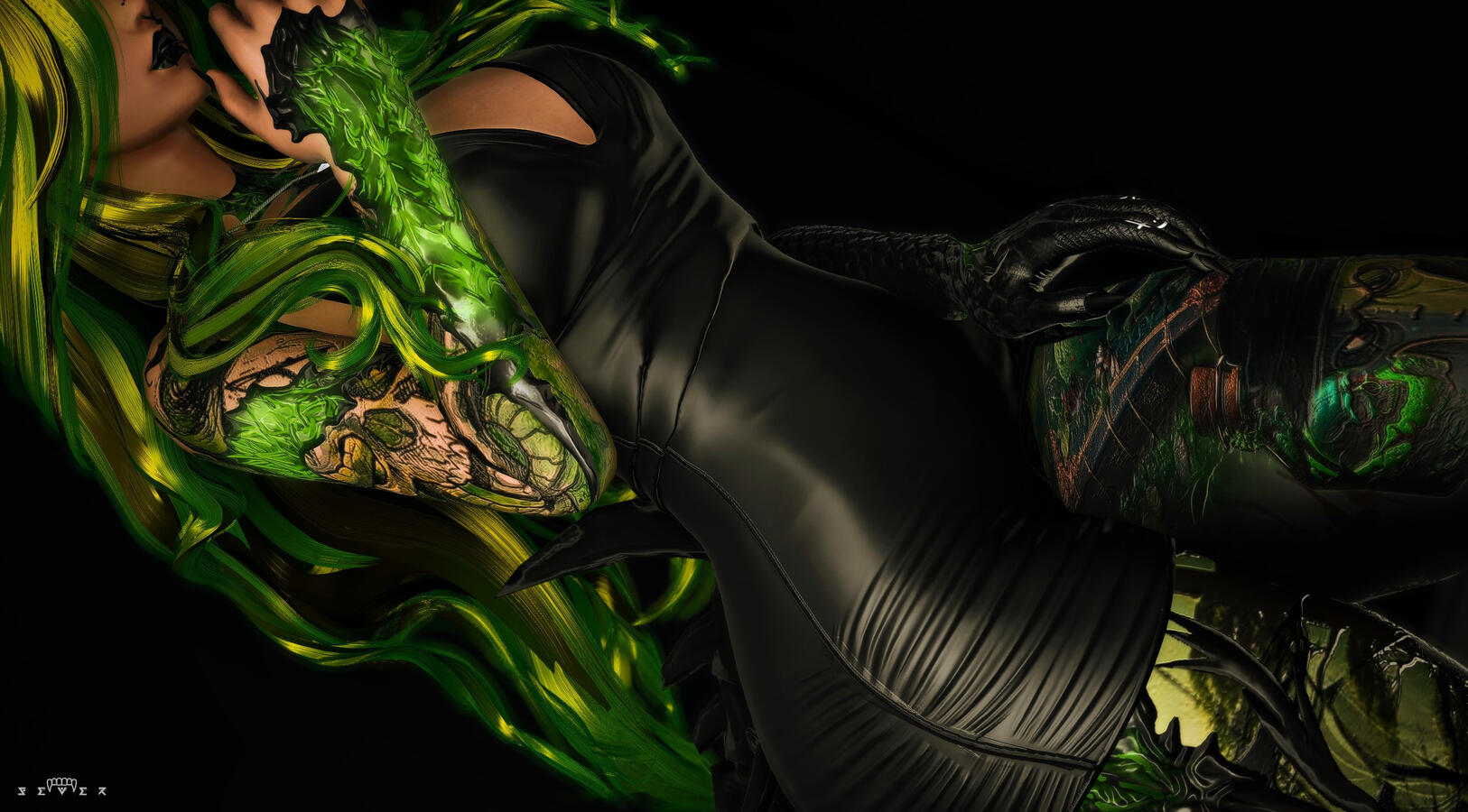 Pestilence Scales and Custom Tattoos