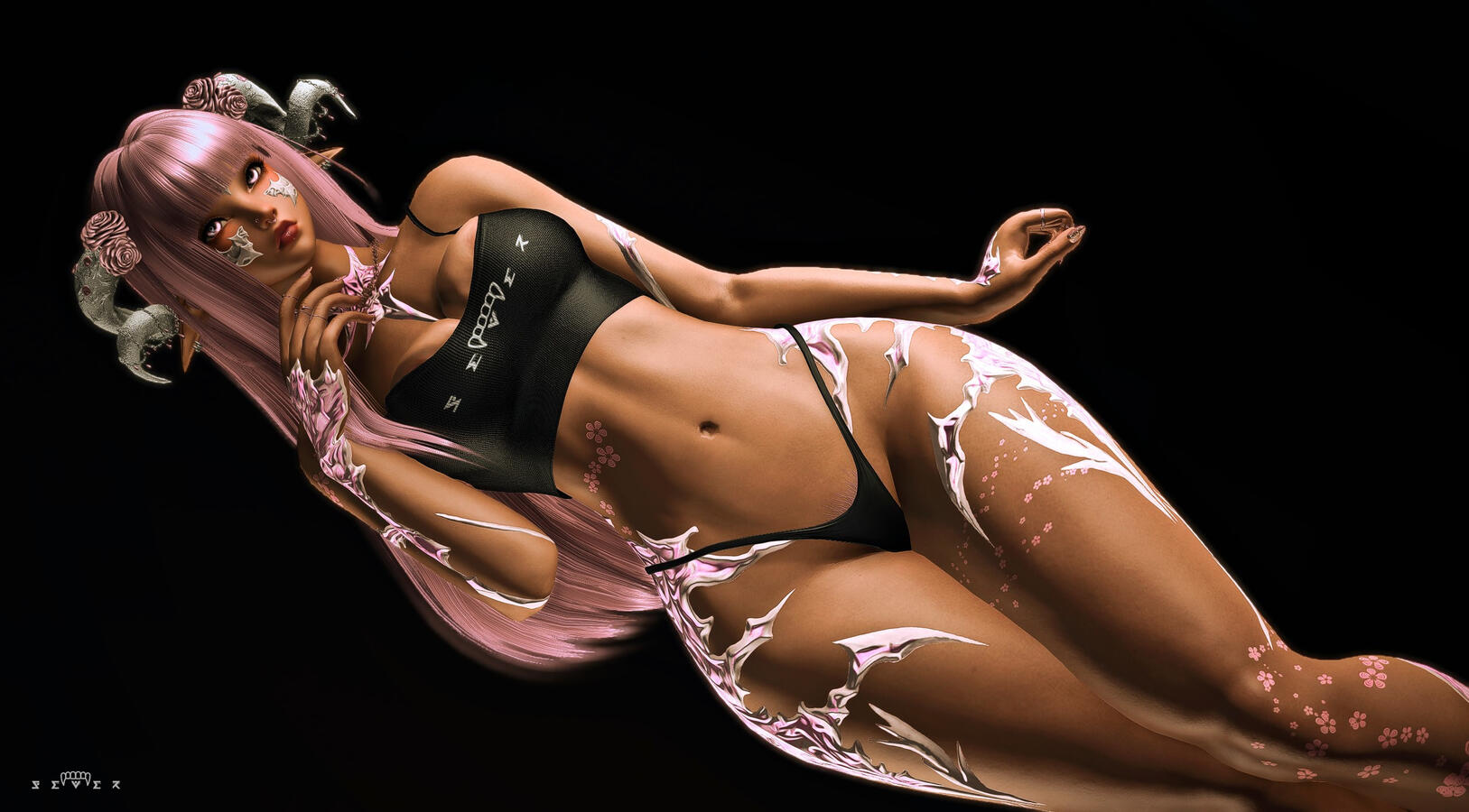 Vail Pastel Scales and Tattoos